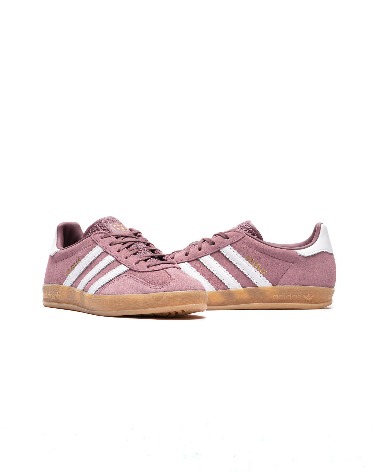 Adidas Gazelle Shadow Fig/White/Gum (Women's) - Image 5