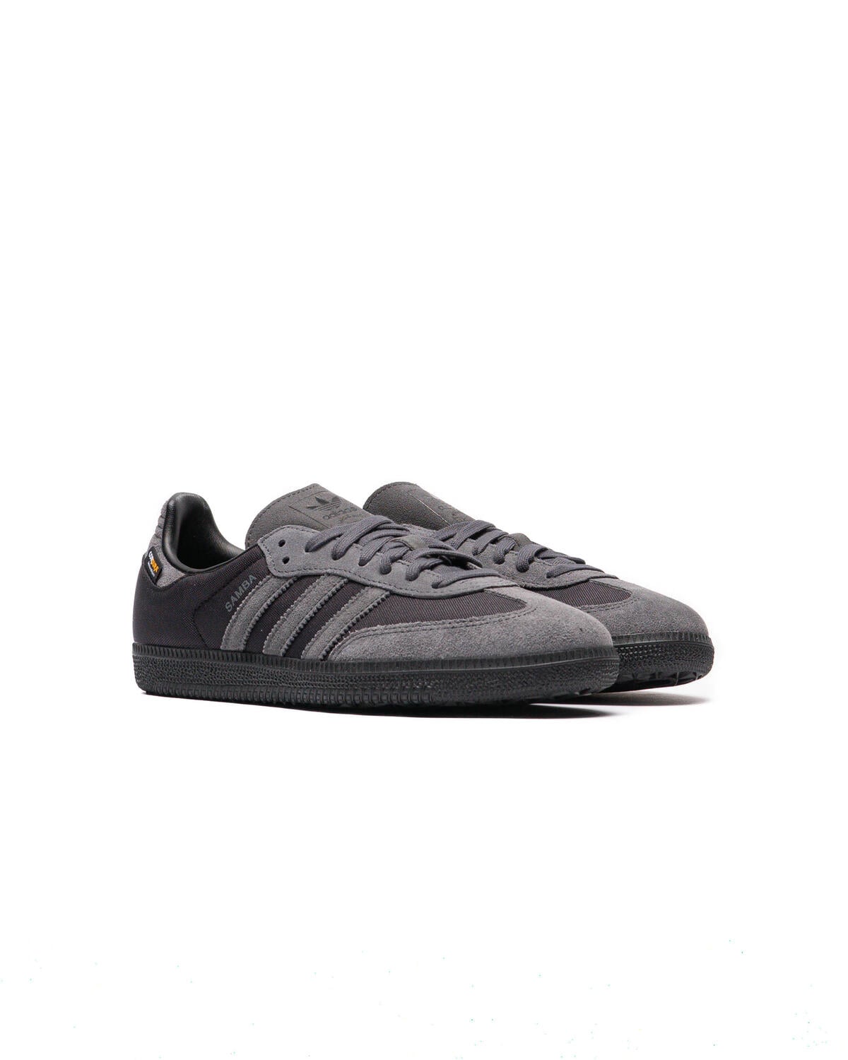adidas gazelle silver green womens Adidas Samba Shoe in Black/Grey | FallenFront NZ