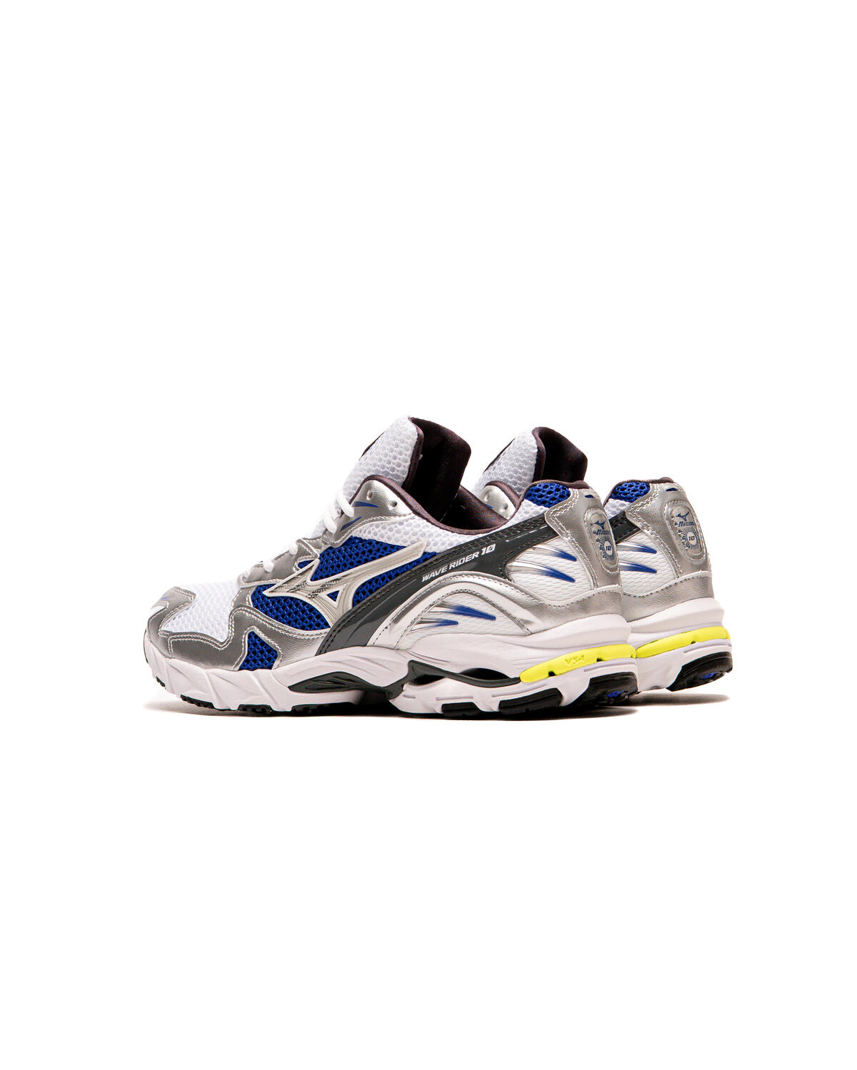 Mizuno Wave Rider 10 Weiß / Blau - Image 9