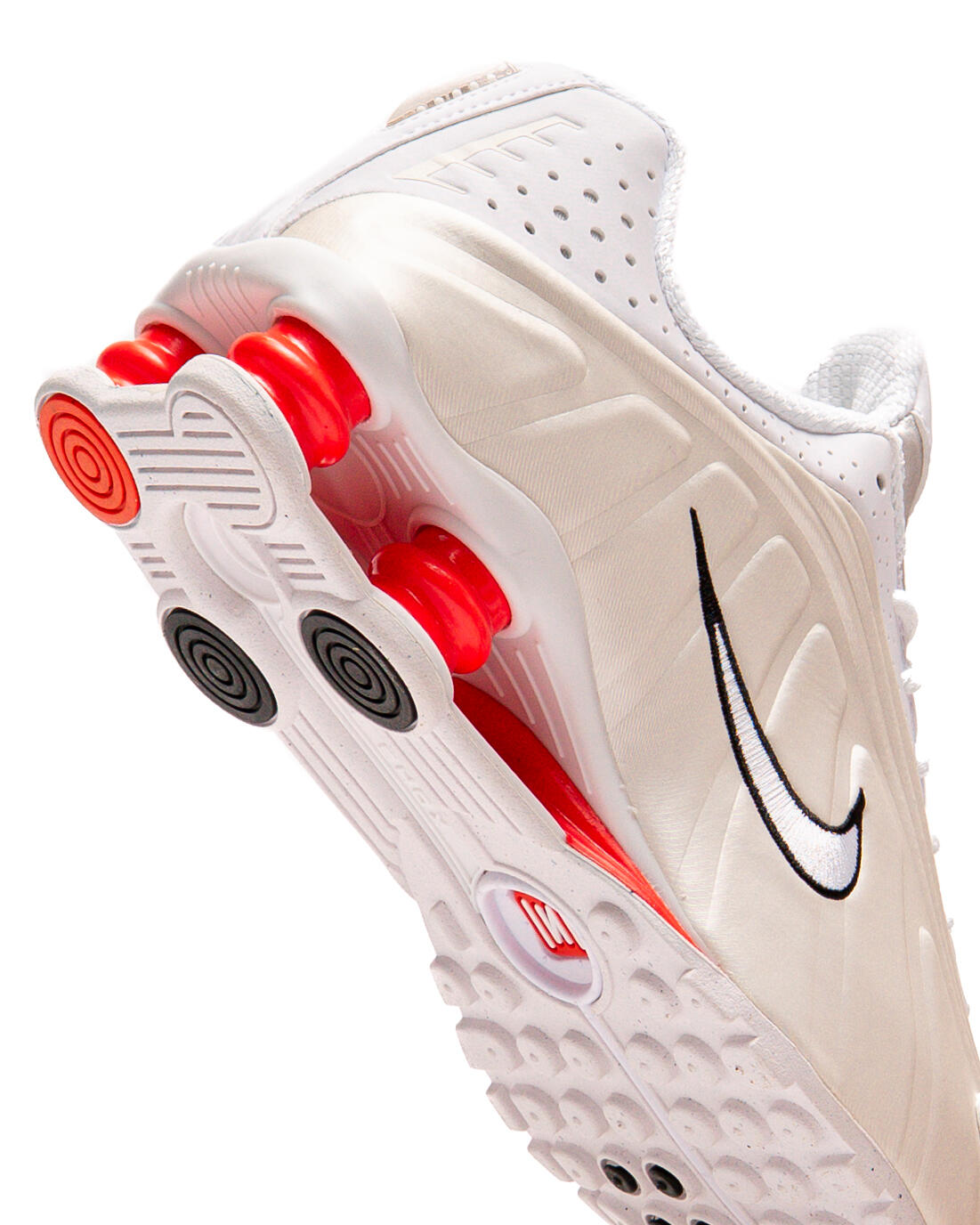 Nike WMNS Shox R4 - White / Phantom / Picante Red - Image 25