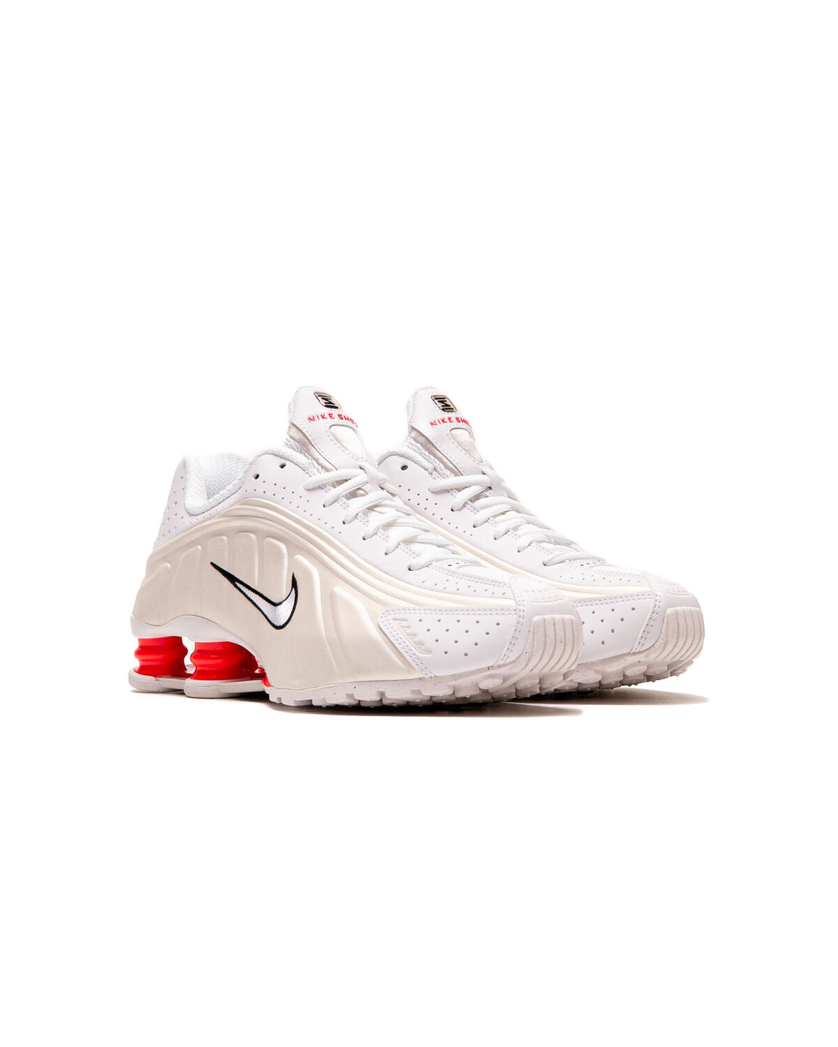 Nike WMNS Shox R4 - White / Phantom / Picante Red - Image 21