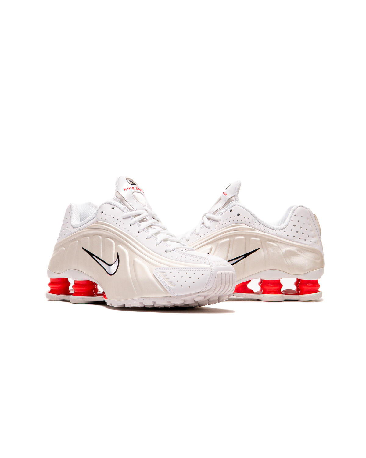 Nike WMNS Shox R4 - White / Phantom / Picante Red - Image 23