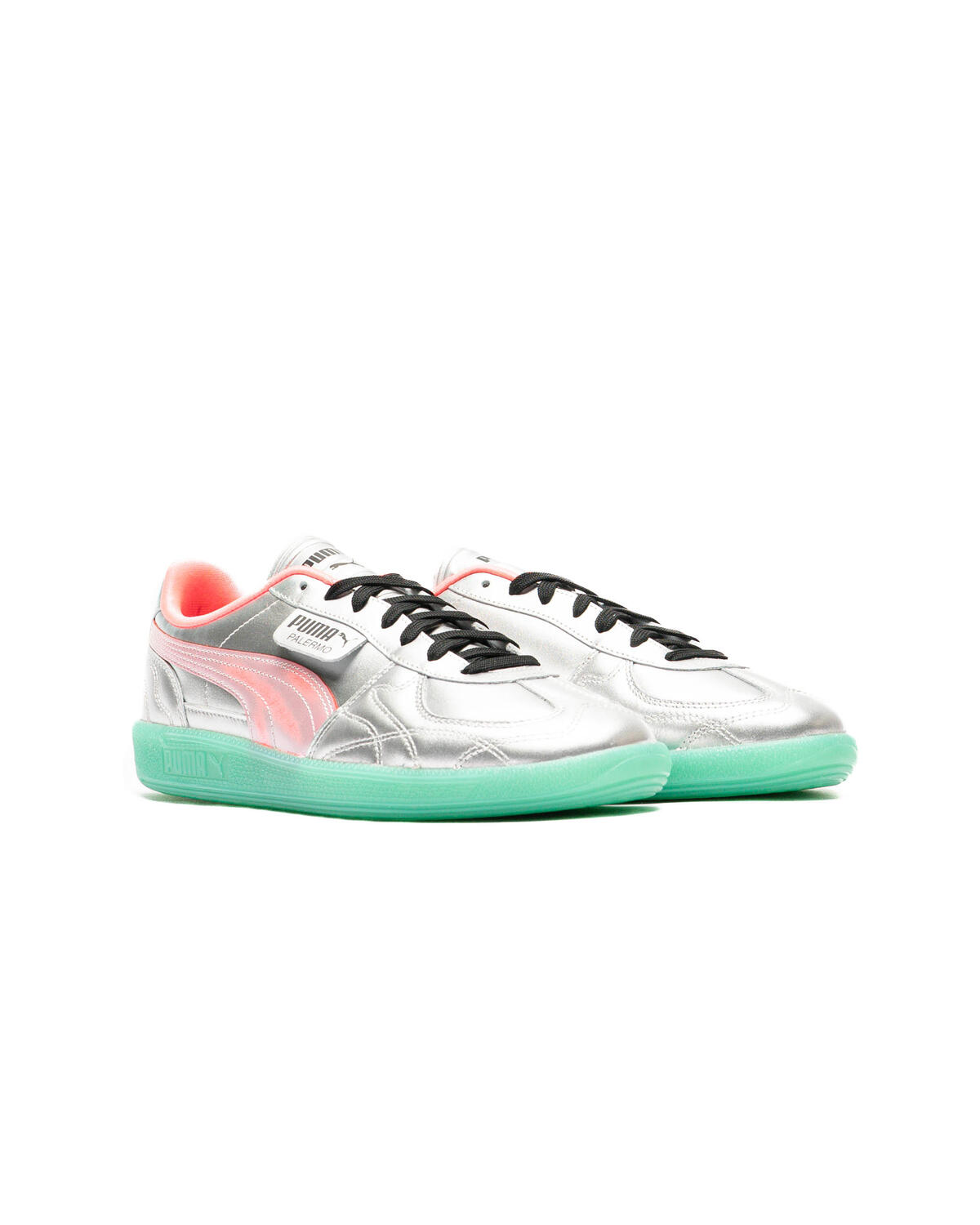 Puma Palermo NewGen Footy Silver / Sparkling Green - Image 3