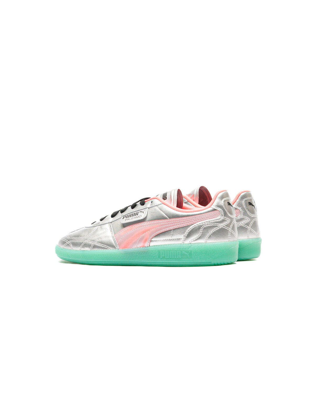 Puma Palermo NewGen Footy Silver / Sparkling Green - Image 4