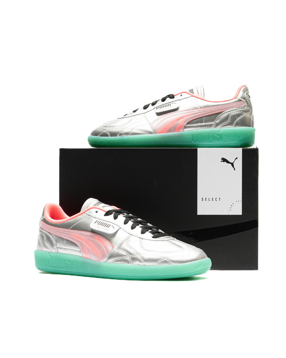 Puma Palermo NewGen Footy Silver / Sparkling Green - Image 6