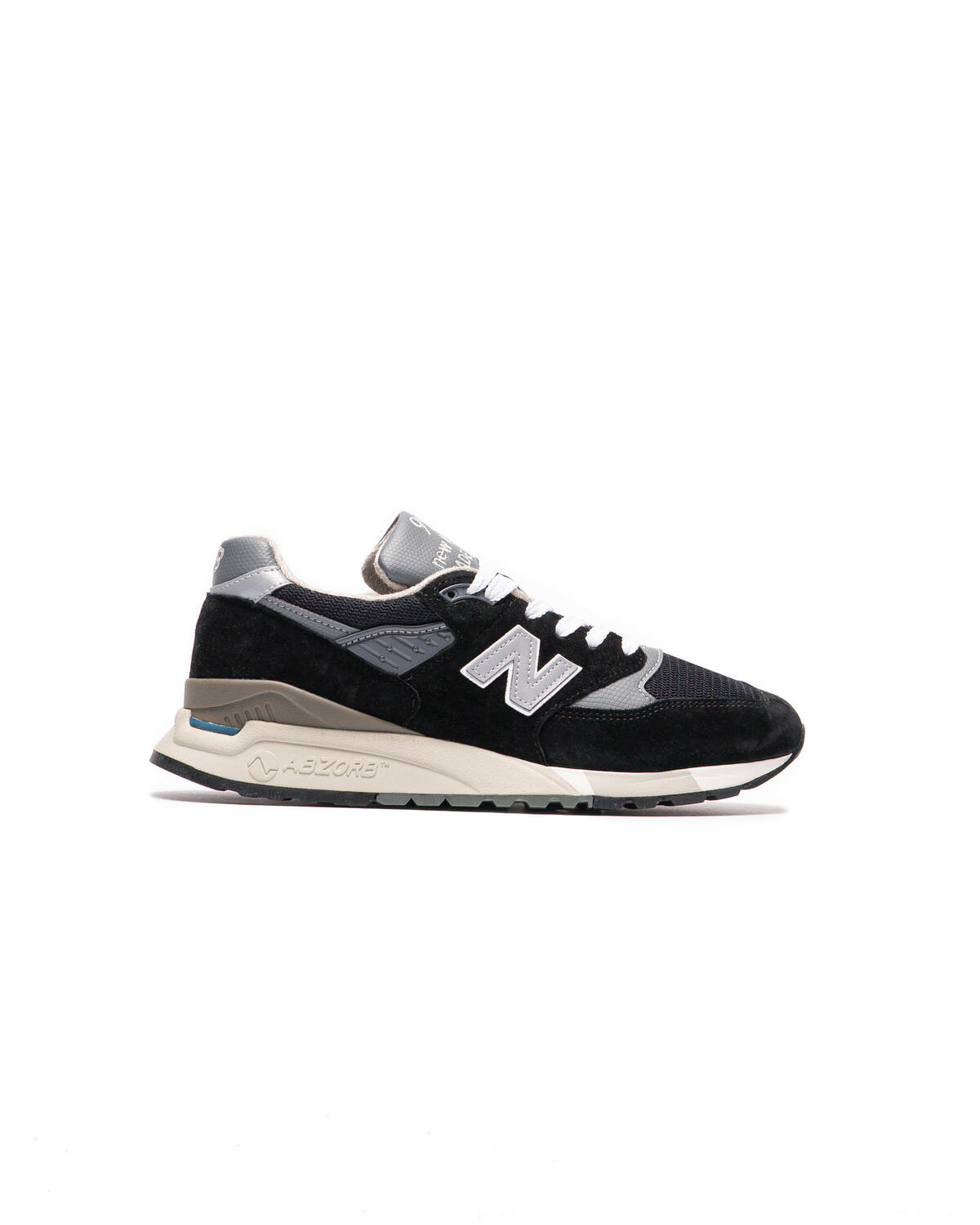 New Balance 998 Black/Silver - Image 14