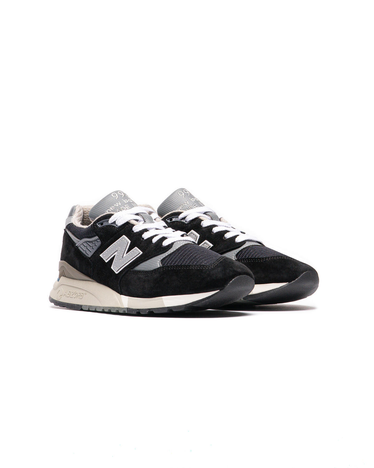 New Balance 998 Black/Silver - Image 15