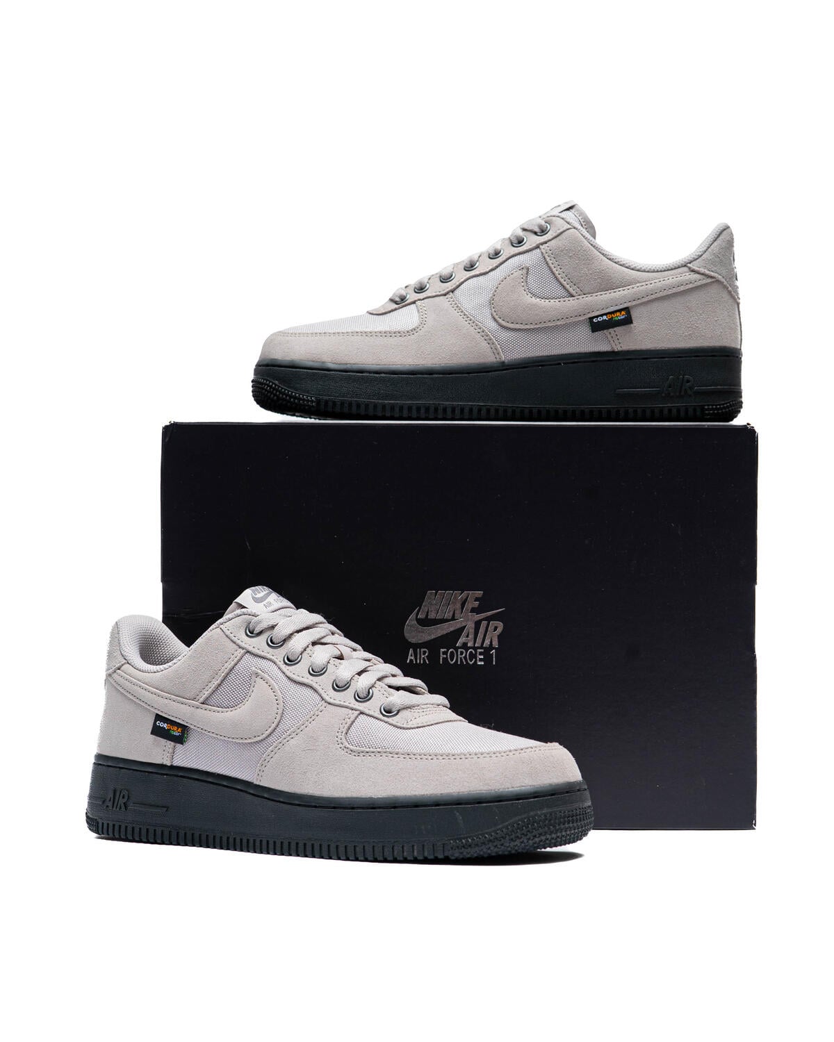 air force 1 lv8 black smoke grey