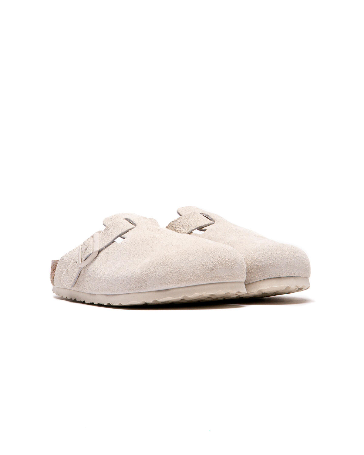 Birkenstock Taupe Boston Mules (Women's) - Image 3