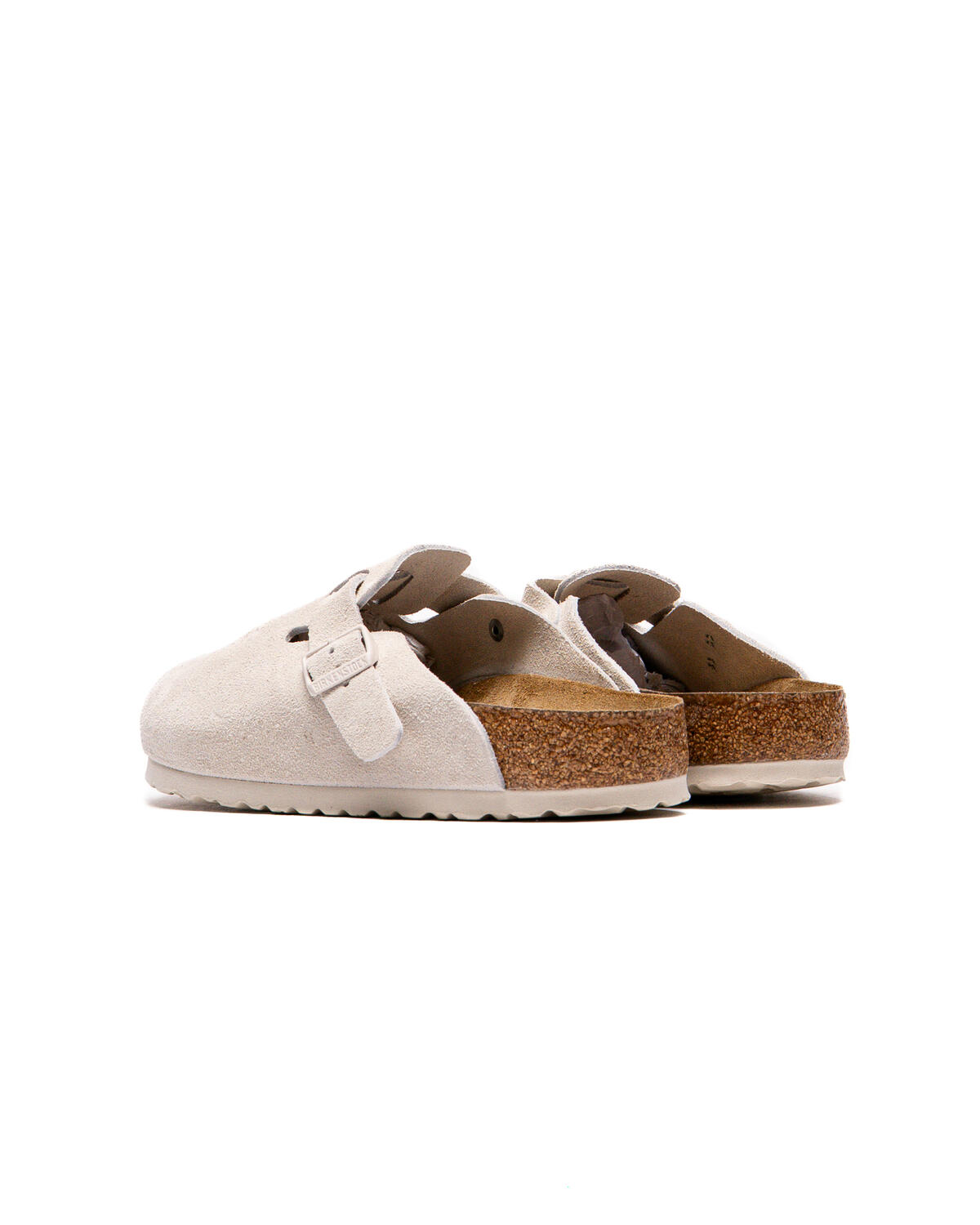 Birkenstock Taupe Boston Mules (Women's) - Image 4