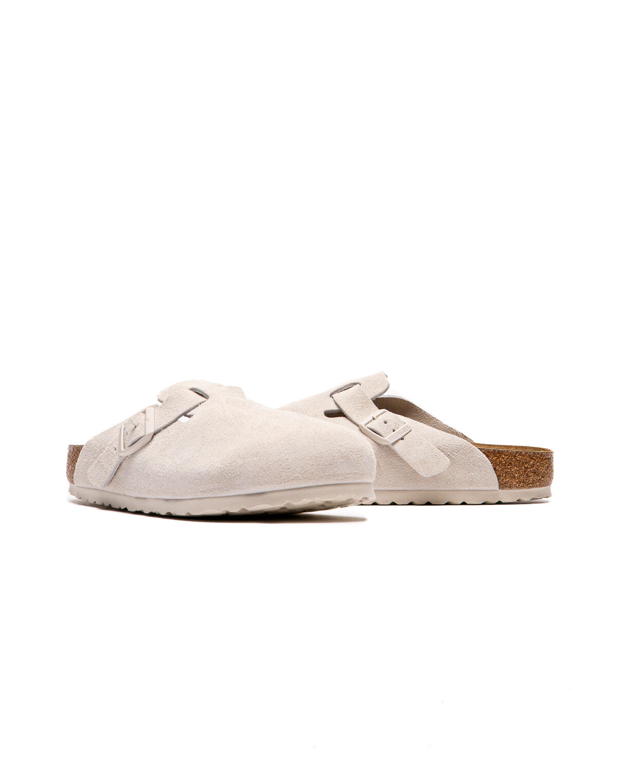 Birkenstock Taupe Boston Mules (Women's) - Image 5