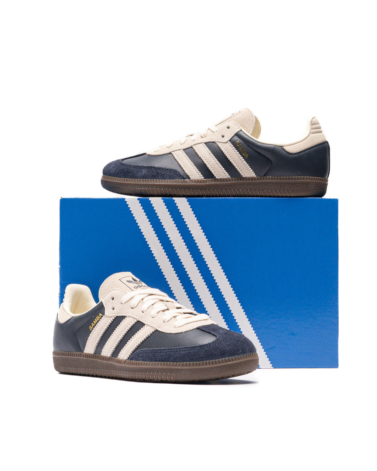 Adidas Samba OG 'Aurora Ink/Cream White/Gum' - Image 14