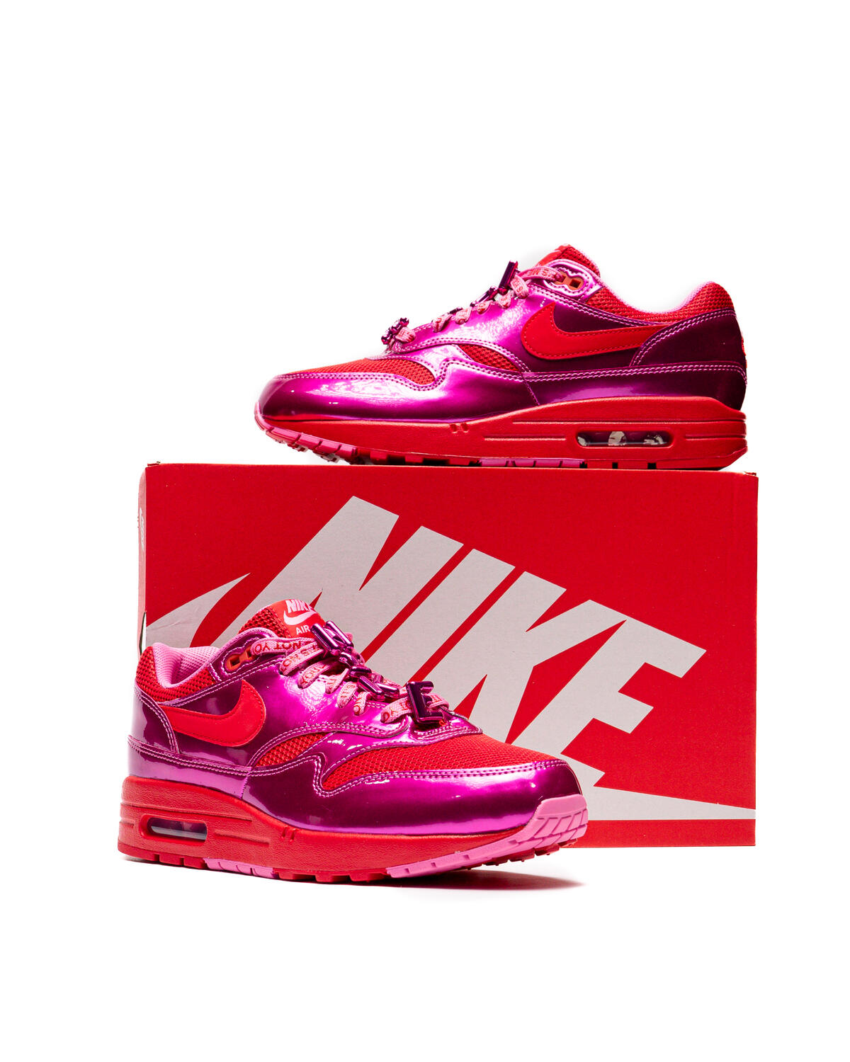 Nike Air Max 1 Premium Playful Pink/University Red - Image 39