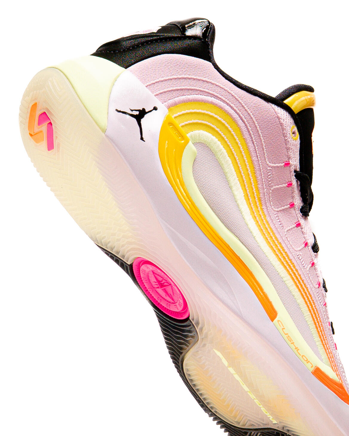 Black Pink And Yellow Jordan Jordan Retro Union Off Noir Men's