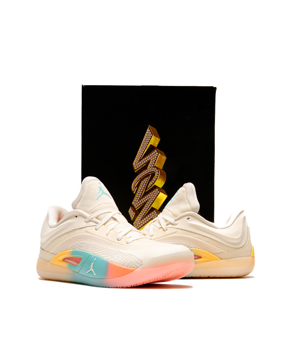 Nike Zion 4 Low Coconut Milk/Aurora Green/Sail - Image 6