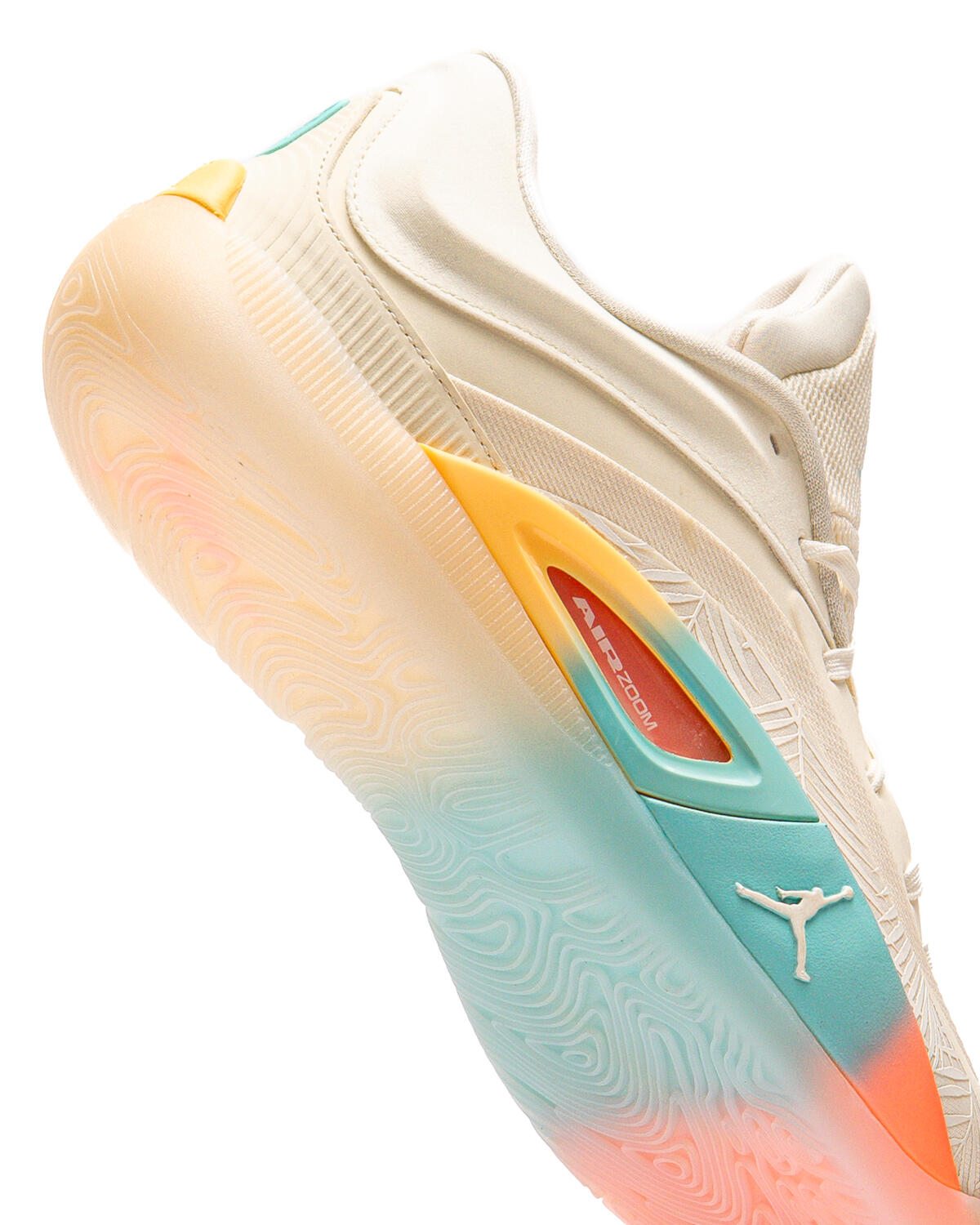 Nike Zion 4 Low Coconut Milk/Aurora Green/Sail - Image 7