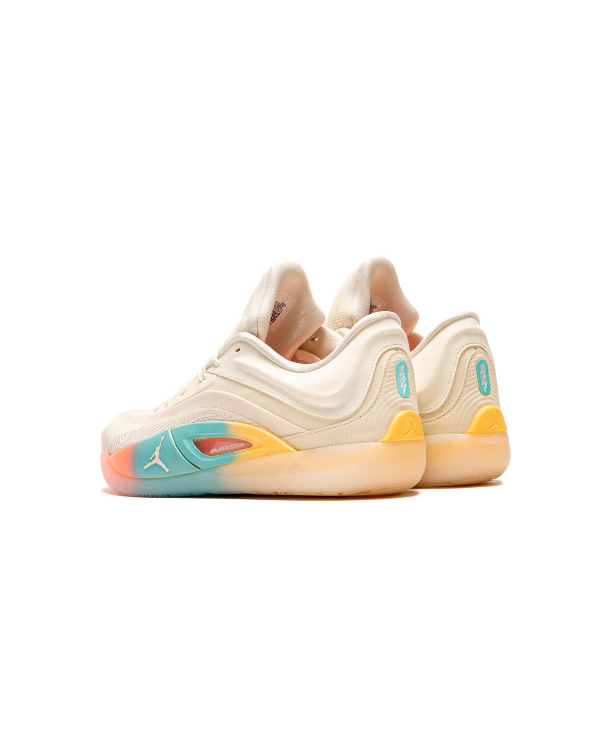 Nike Zion 4 Low Coconut Milk/Aurora Green/Sail - Image 4