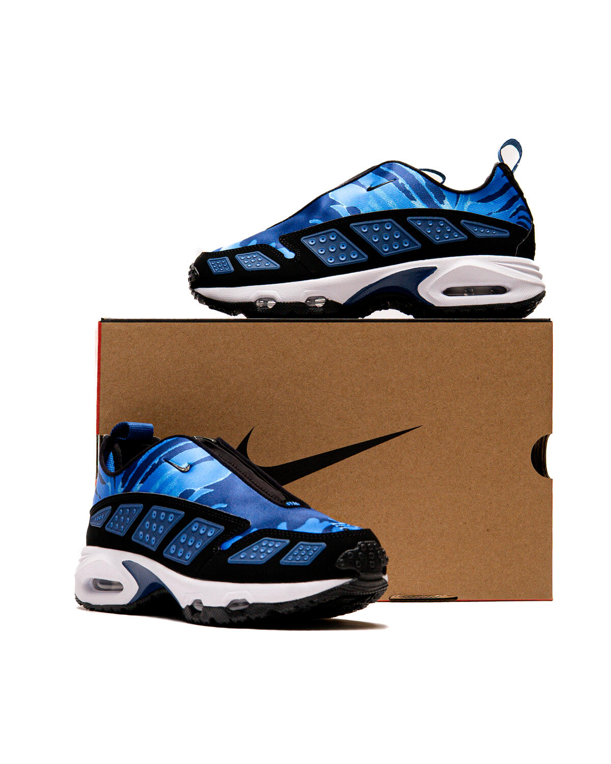 Nike Air Max SNDR Camo Court Blue/Black-Aluminum (Women's) - Image 34