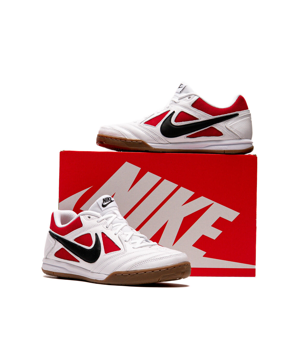 Nike Gato White Black Gym Red - Image 39