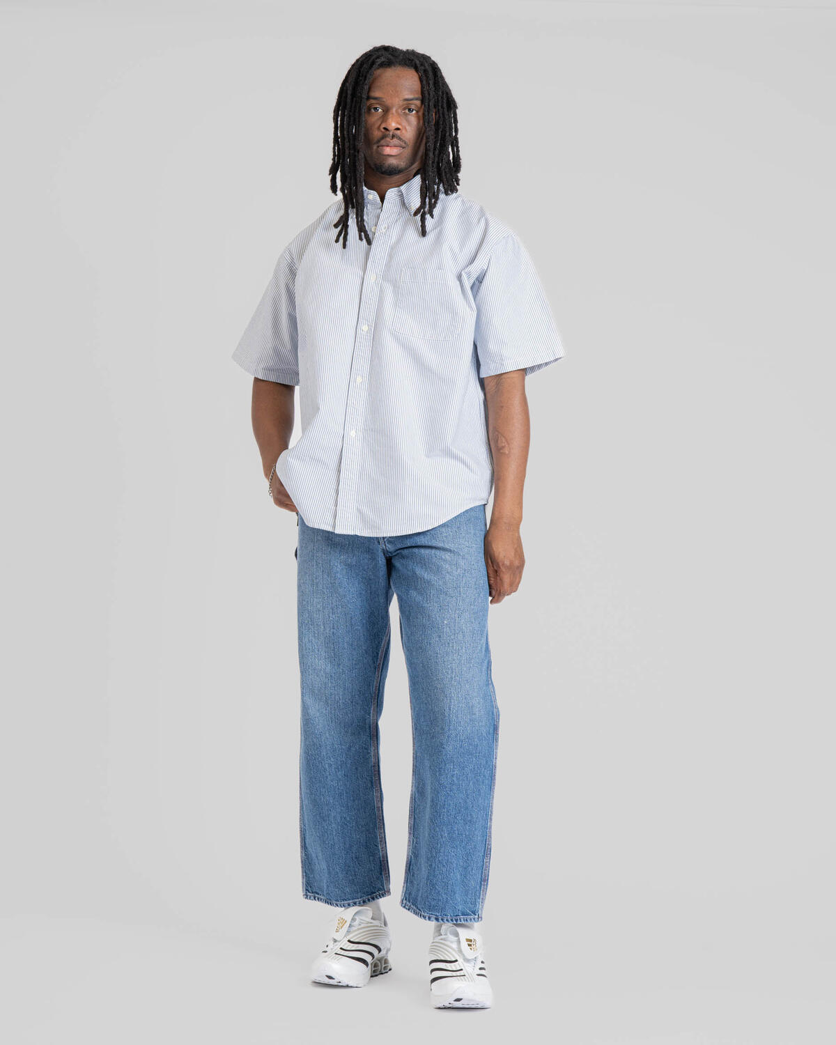 Beams Easy BD Half Sleeve Shirt - Image 3