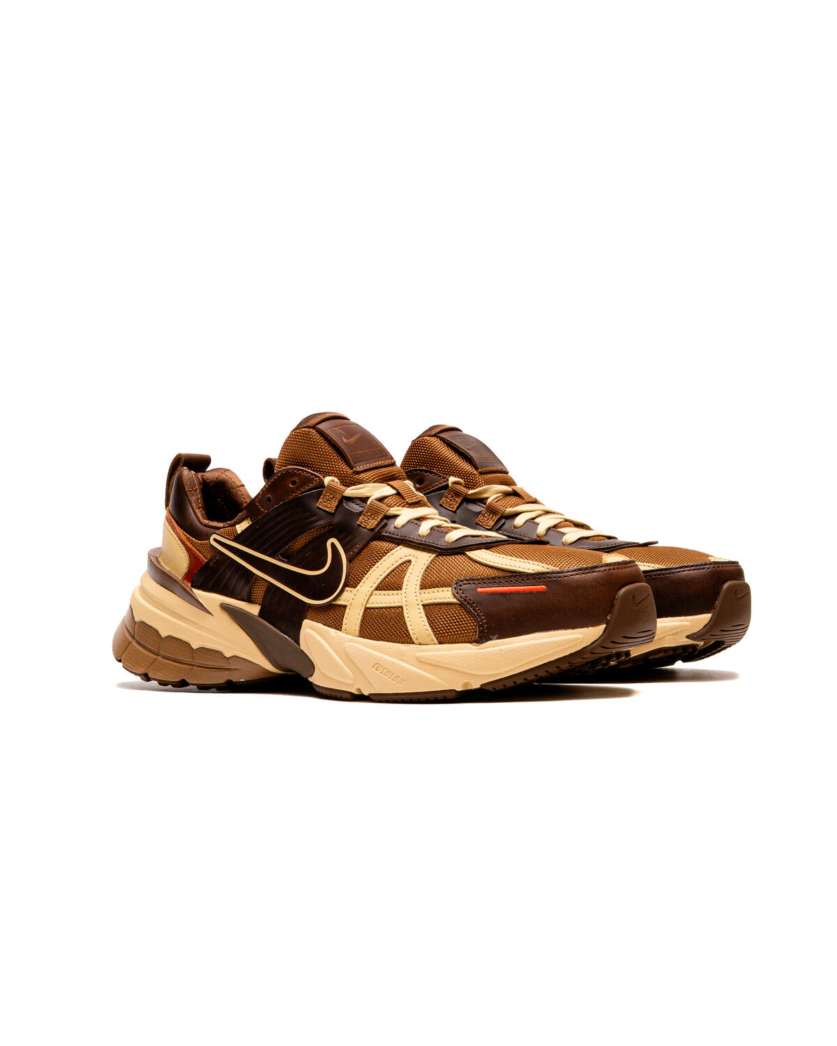 Nike V2K RUN Beige / Brown - Image 3