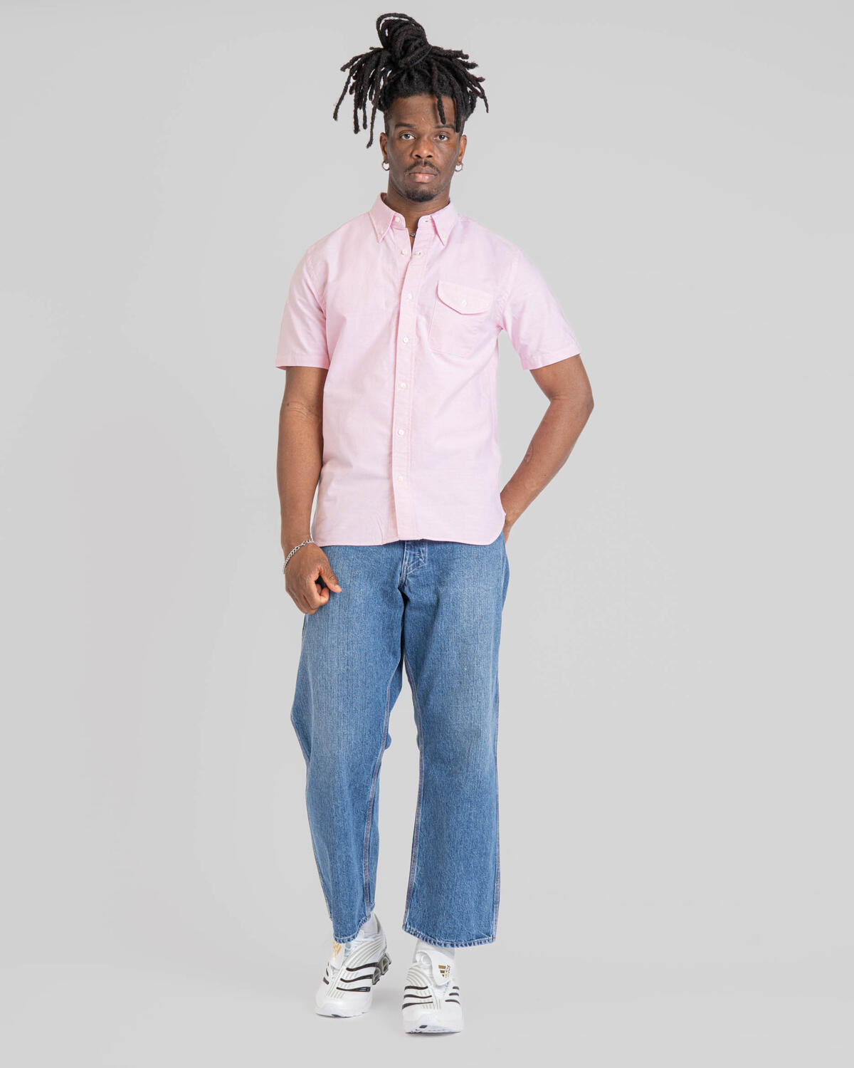 Beamsplus B.D. Short Sleeve Oxford - Image 3