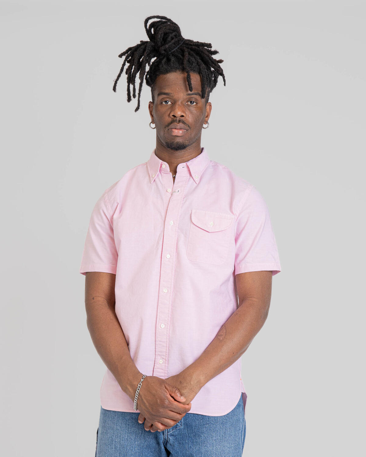 Beamsplus B.D. Short Sleeve Oxford - Image 4