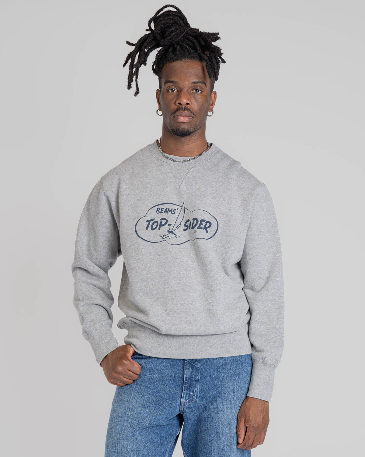 Beamsplus Sweat Crew Print - Image 4