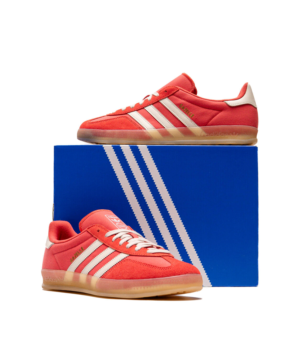 Adidas Gazelle Indoor Crew Red / Aluminium / Magic Beige - Image 12