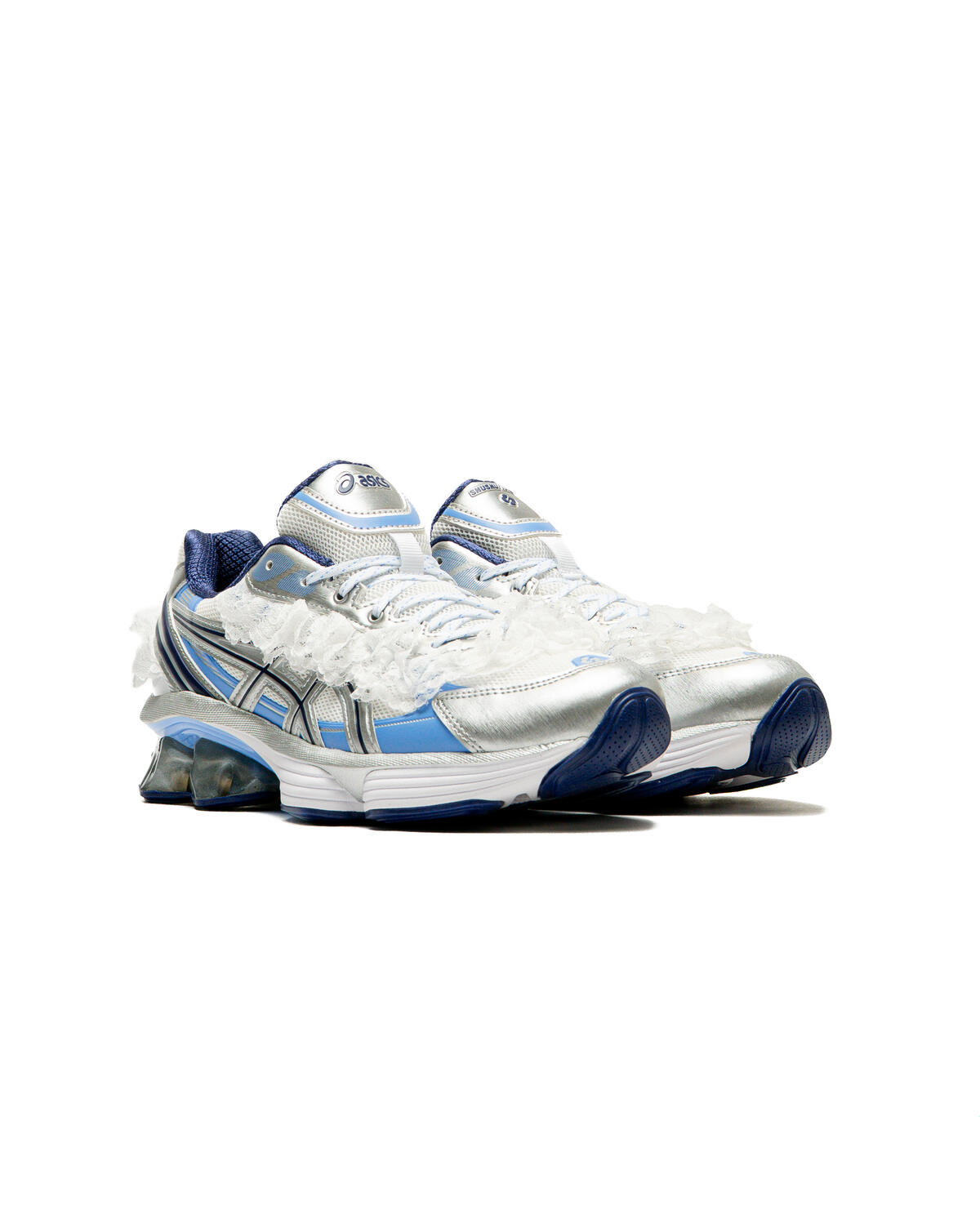Asics x Shushu/TONG Unisex Gel-Kinetic Fluent White Dive Blue 1203A822-101 - Image 14