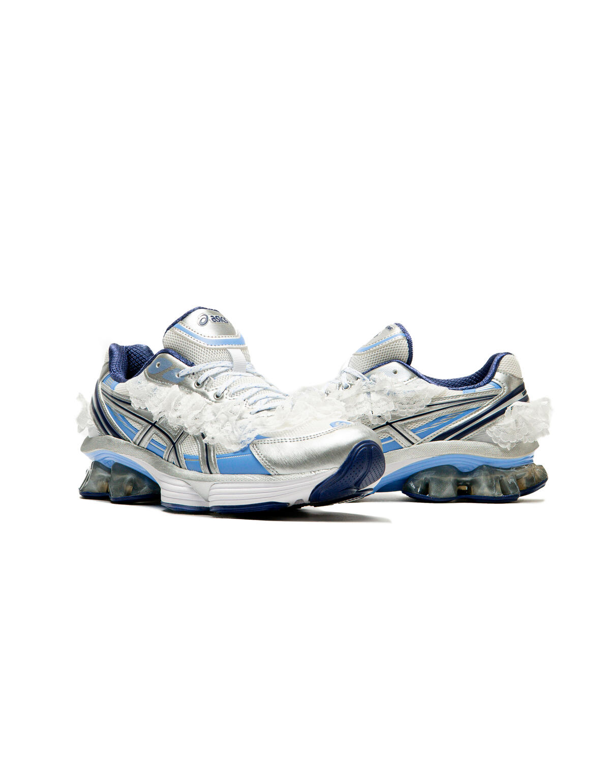 Asics x Shushu/TONG Unisex Gel-Kinetic Fluent White Dive Blue 1203A822-101 - Image 16