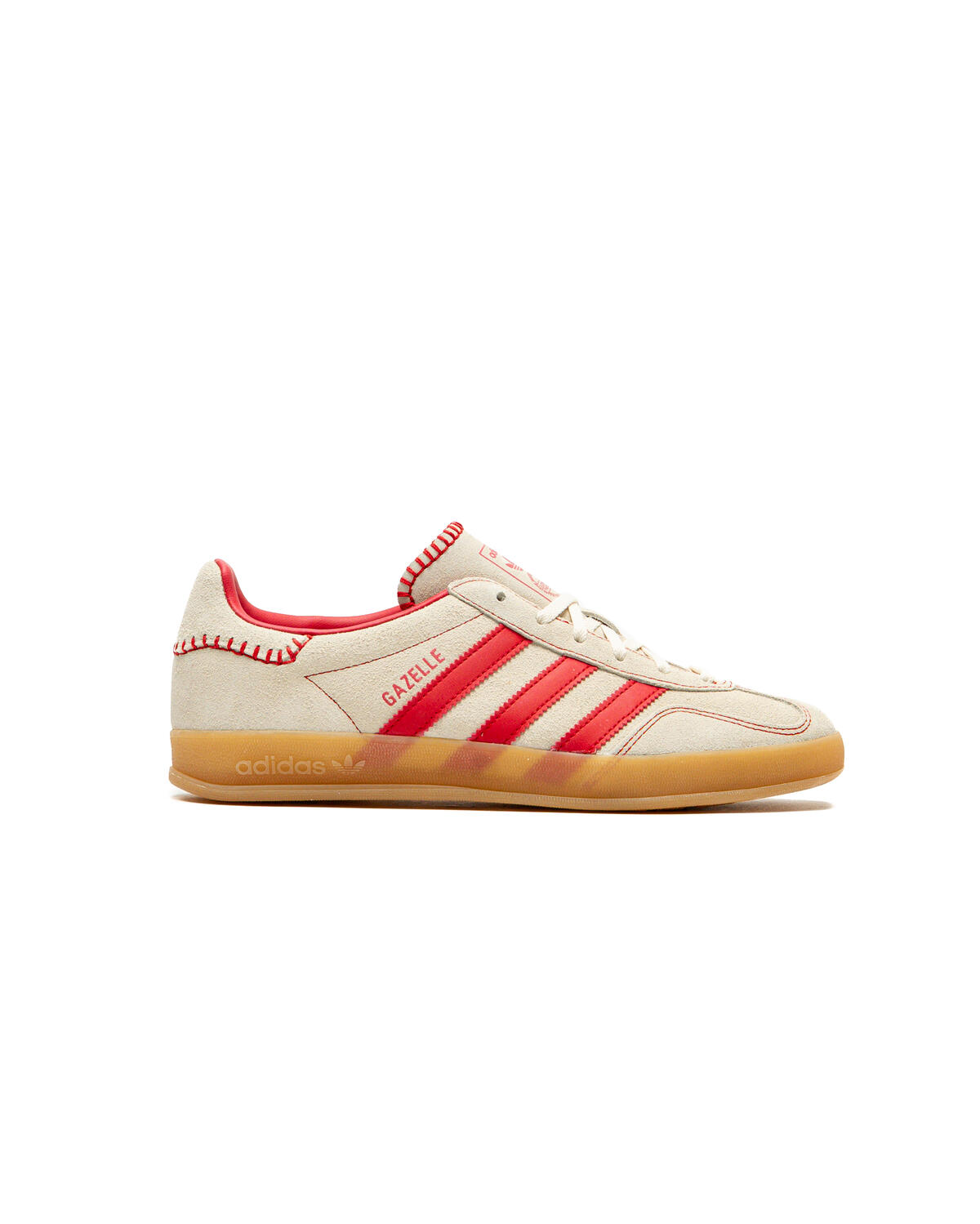 Adidas Gazelle Indoor W Beta Scarlett / Beta Scarlett / Cream White (Women's) - Image 6