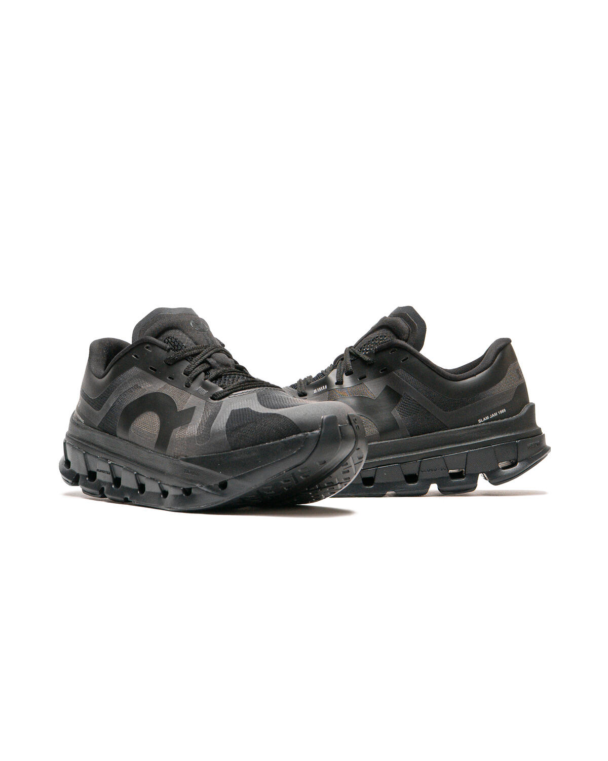 On Running x Slam Jam Cloud 5 - Gull / Black - Image 6