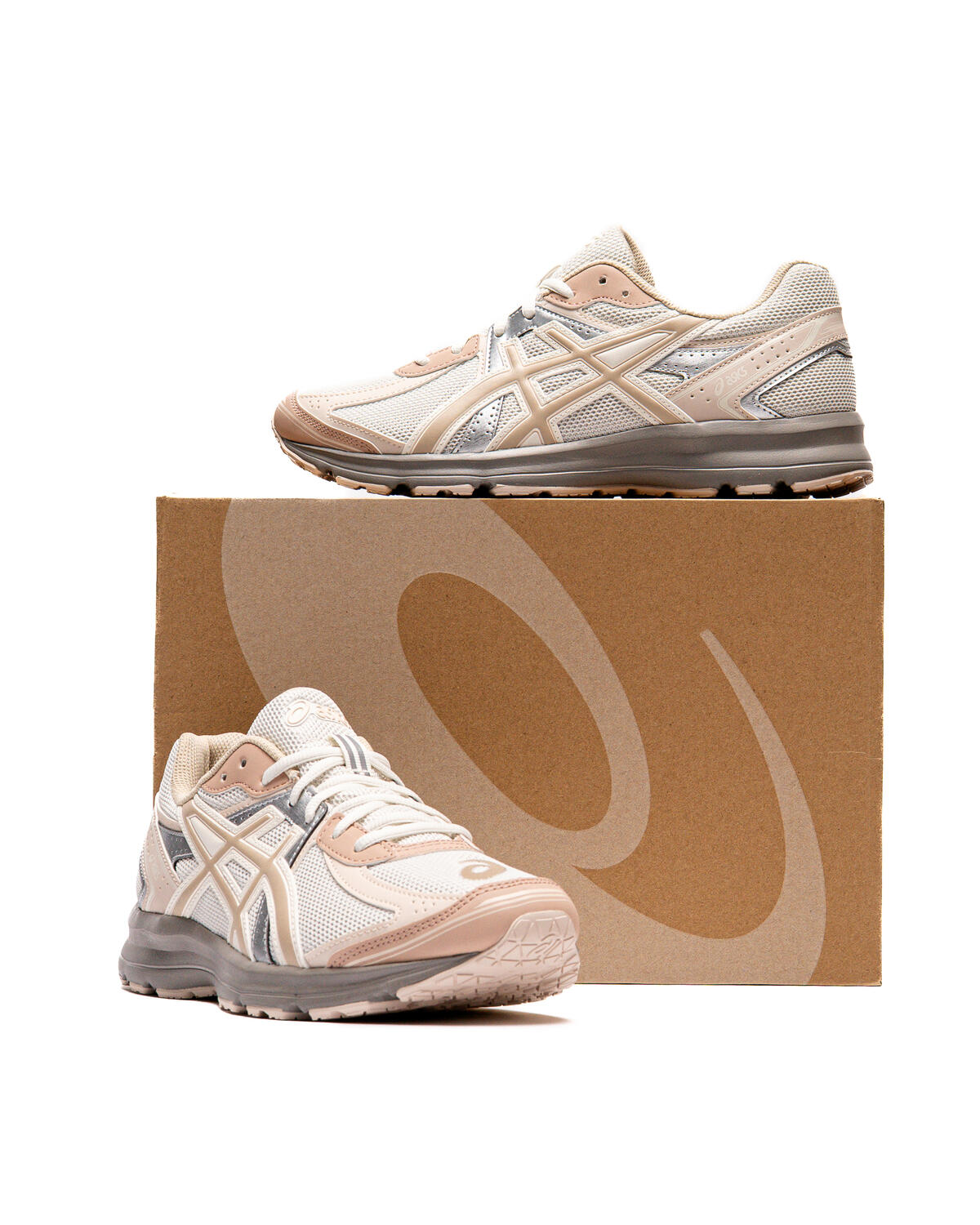 Asics Jog 100S - Cream / Feather Grey - Image 11