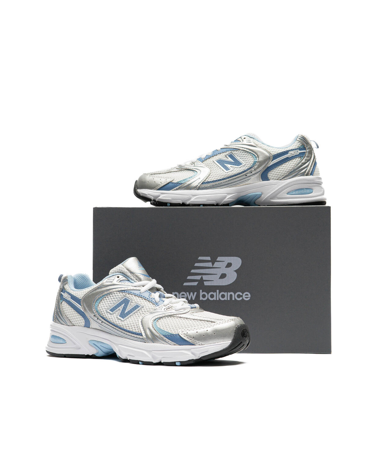 New Balance MR 530 Blue / Silver / White - Image 12