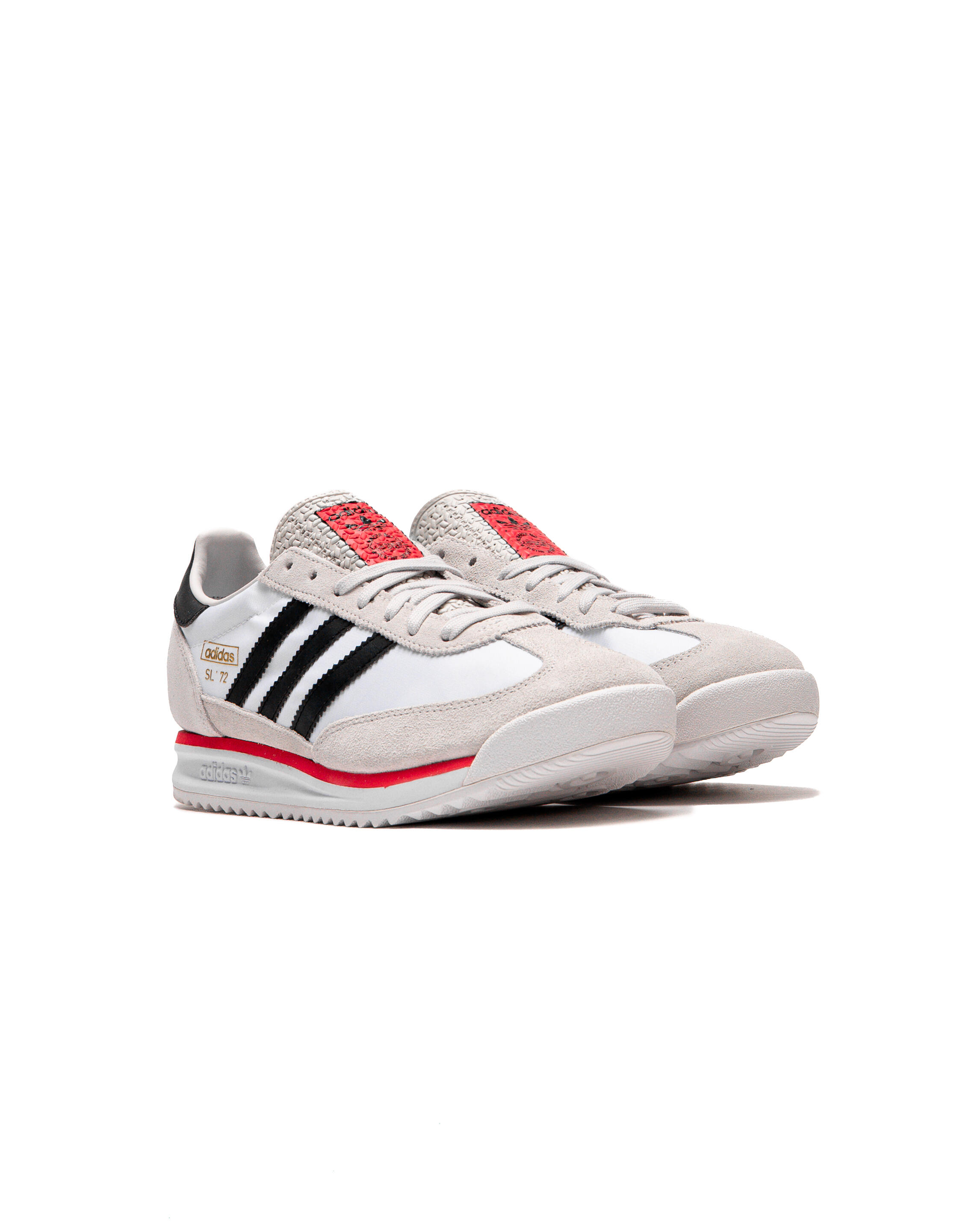 Adidas Men\'s SL72 RS Originals Men\'s Sz 11 White Black Red JS0746 Retro Vibe NEW Adidas SL72 RS  main image 4