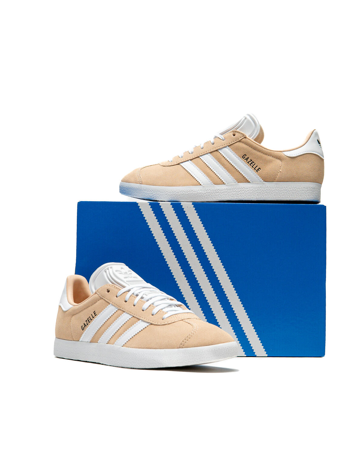 Adidas Gazelle Beige / White (Women's) - Image 6