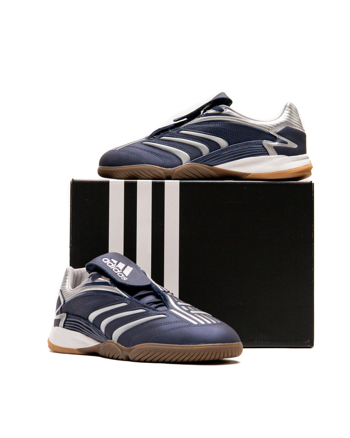 Adidas Predator Sala Shadow Navy / Silver Metallic - Image 14