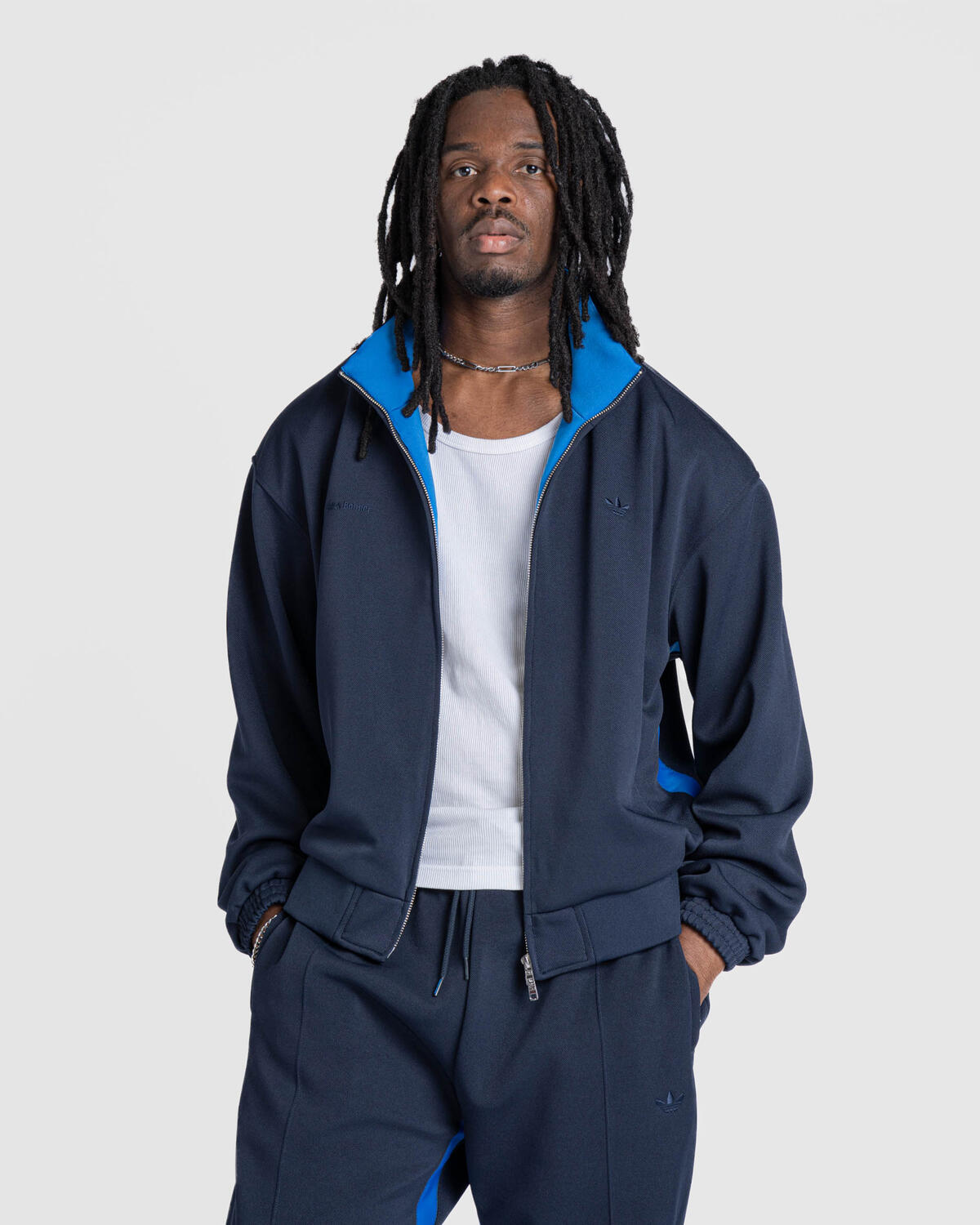 Adidas Pique Track Top x Wales Bonner Night Navy - Image 22
