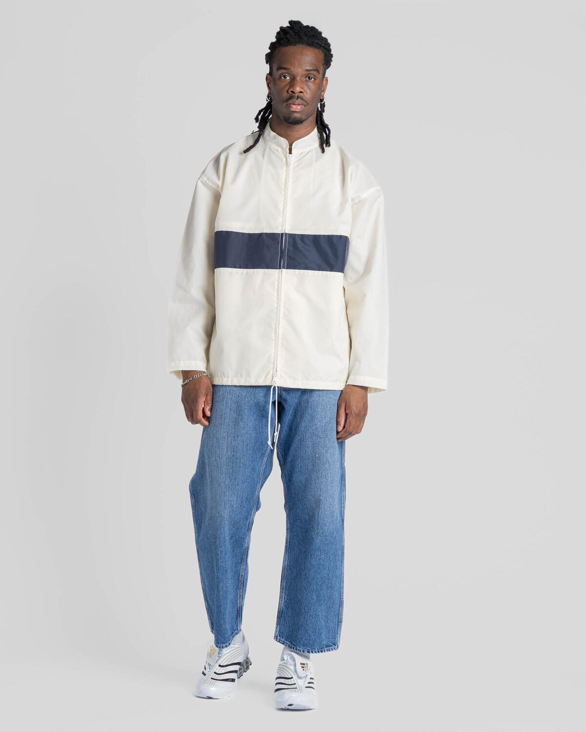 Beamsplus Boat Jacket Stripe Nylon Oxford - Image 3