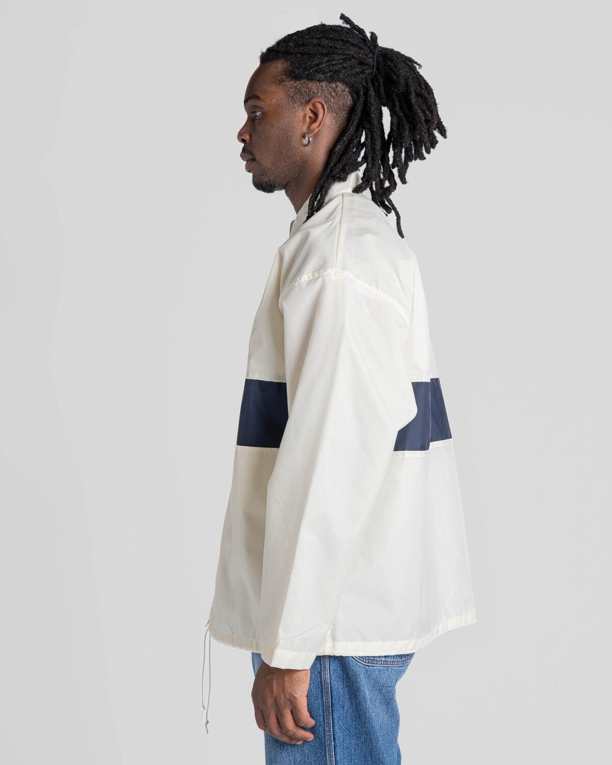 Beamsplus Boat Jacket Stripe Nylon Oxford - Image 5