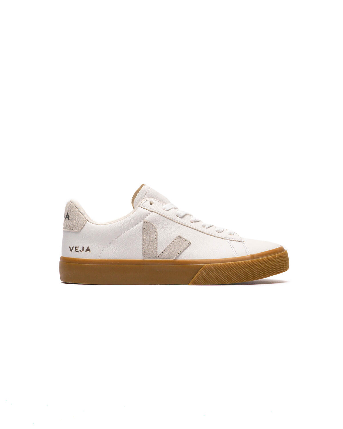 VEJA Campo Chromefree Leather Extra White / Natural (Women's) - Image 2