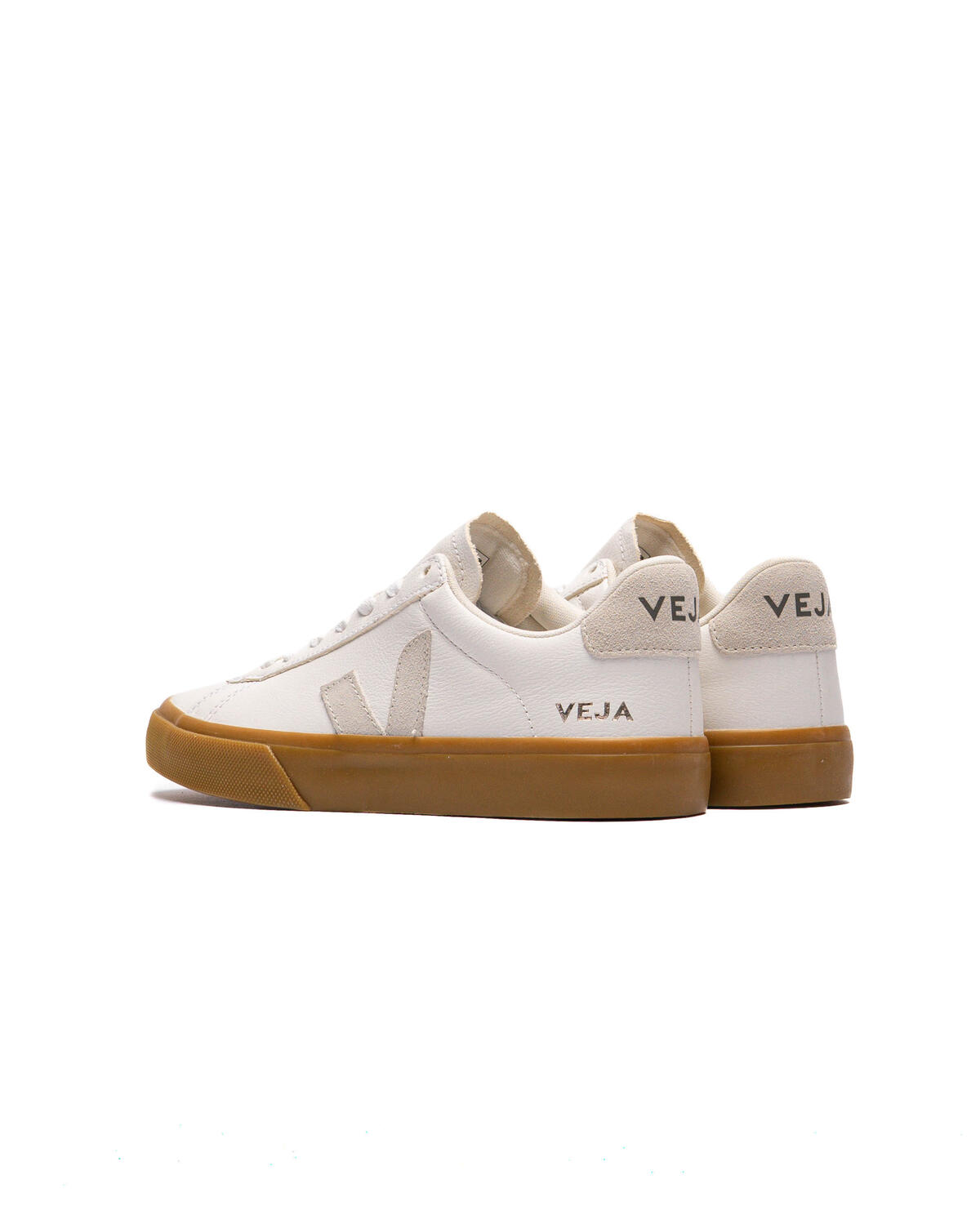 VEJA Campo Chromefree Leather Extra White / Natural (Women's) - Image 4