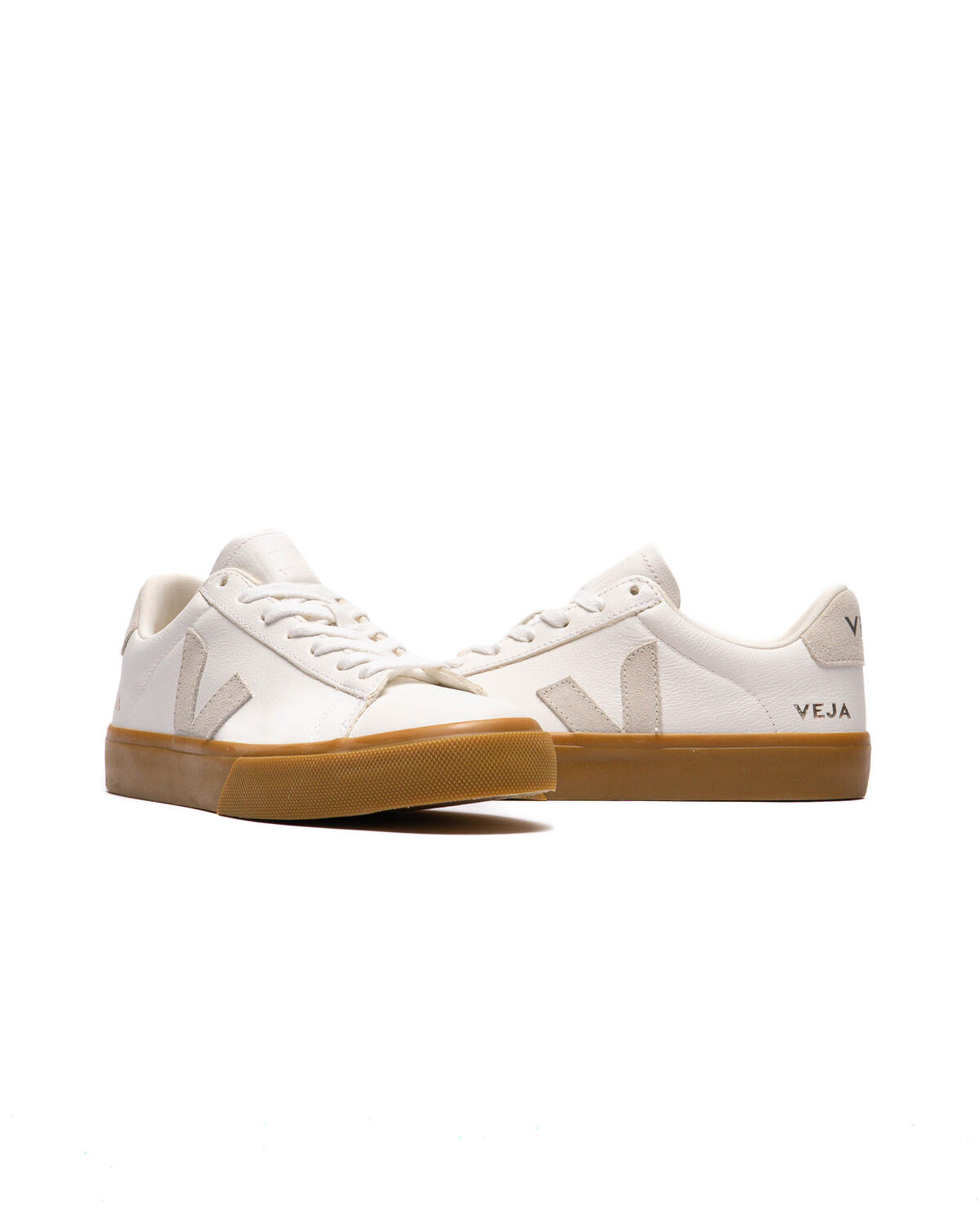 VEJA Campo Chromefree Leather Extra White / Natural (Women's) - Image 5