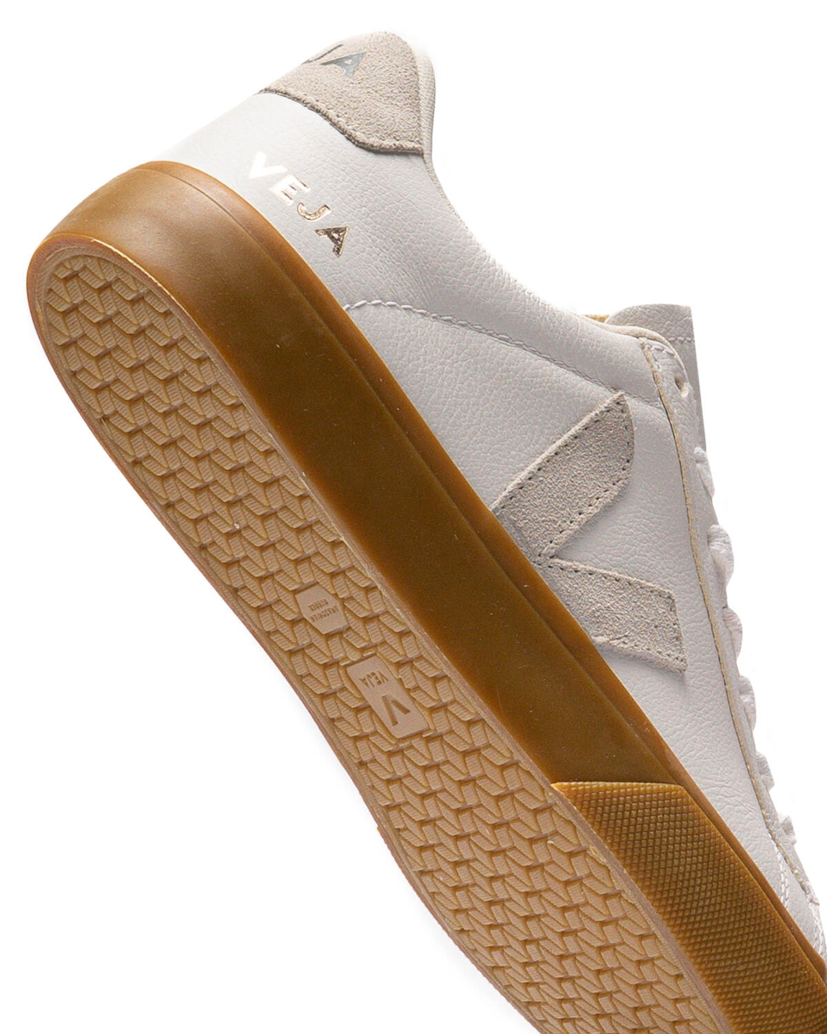 VEJA Campo Chromefree Leather Extra White / Natural (Women's) - Image 7