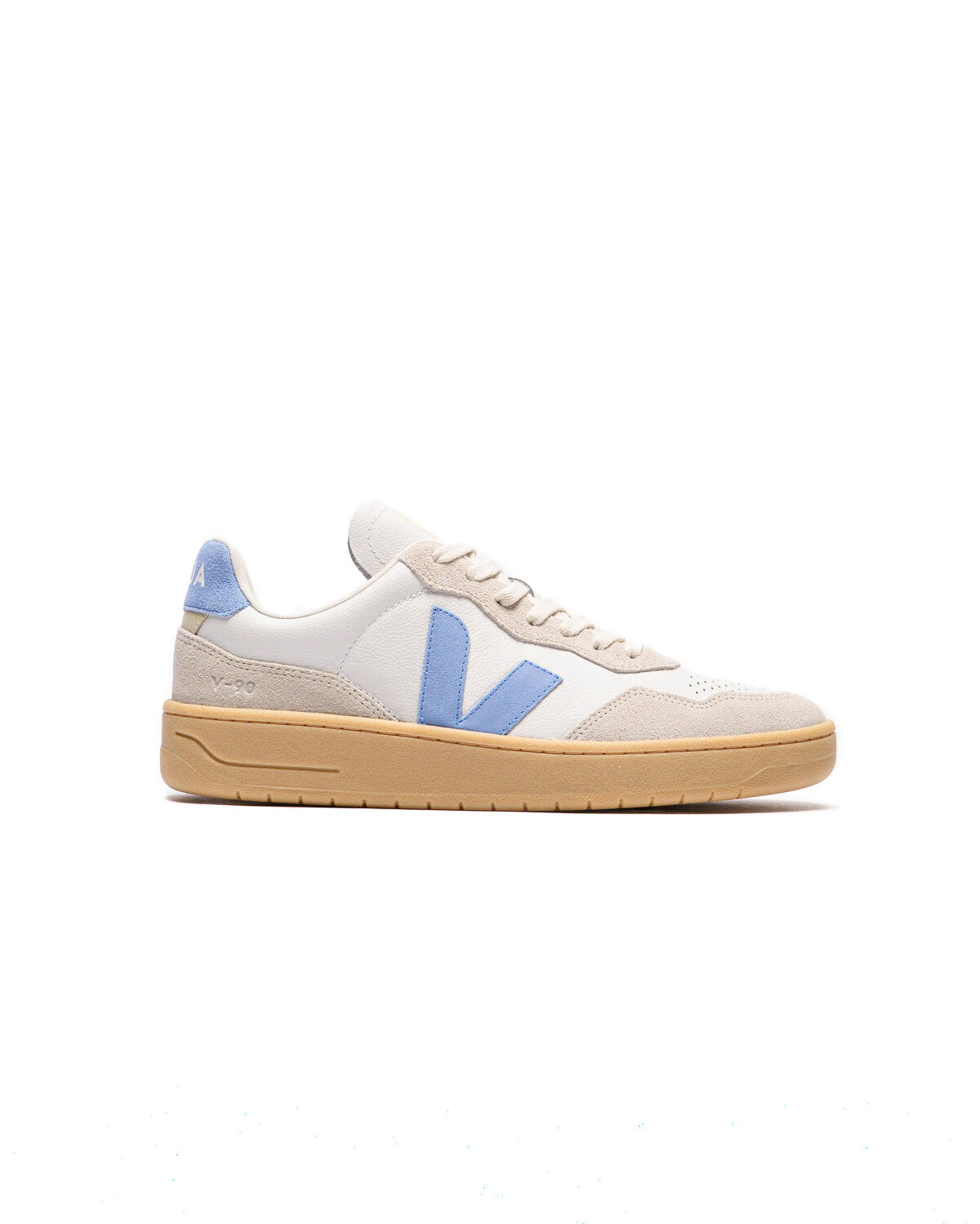 Veja V90 O.T. Leather Panelled Sneakers - Image 6
