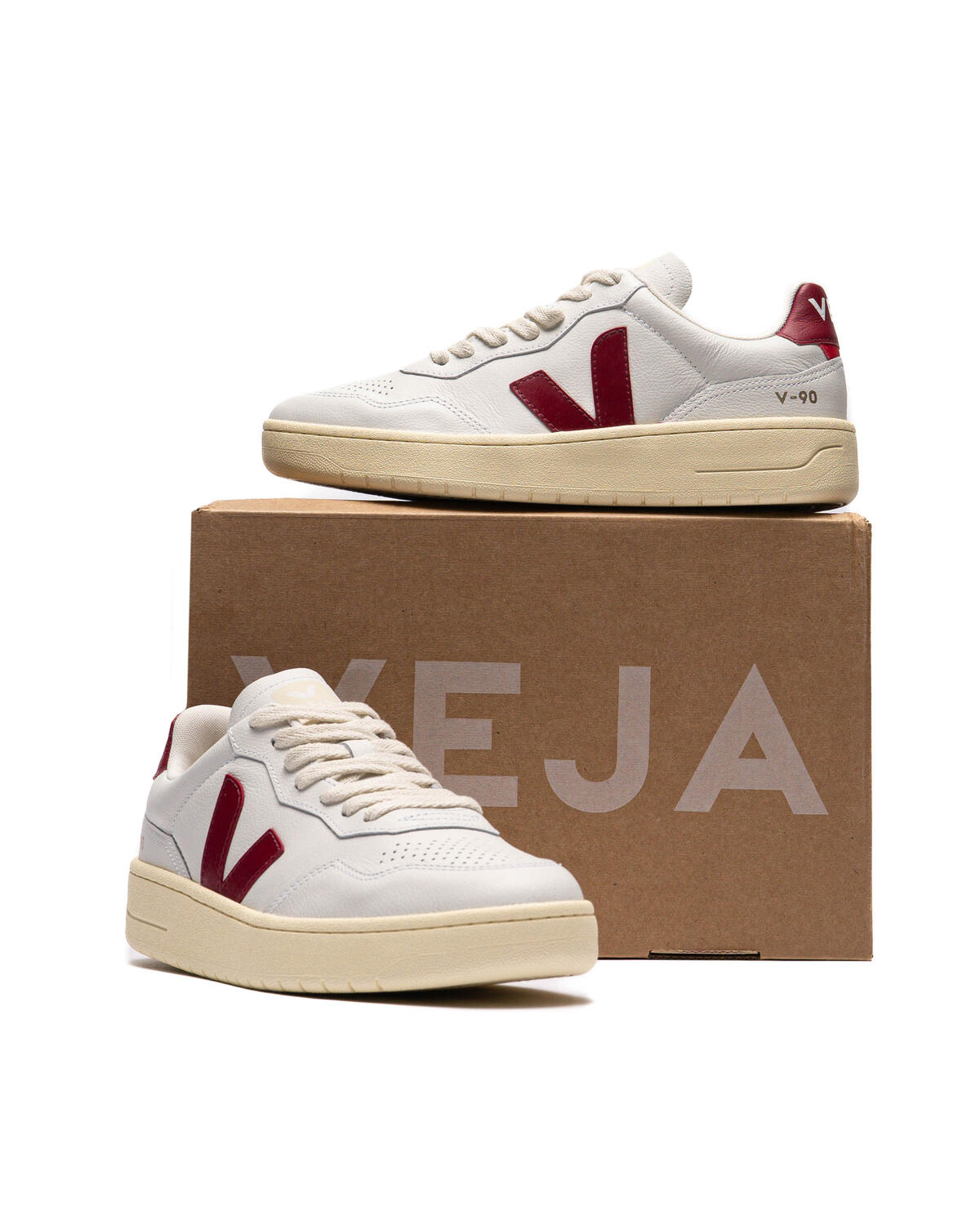 Veja V-90 White Marsala (Women's) - Image 10