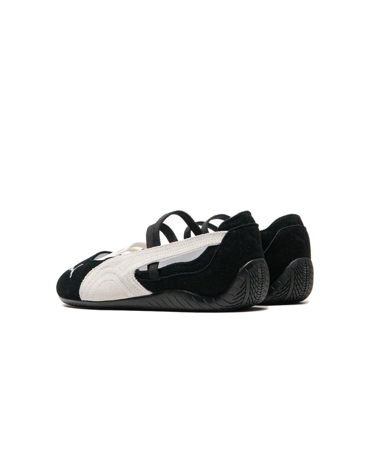 Puma Speedcat Ballet Suede Womens Shoes Black/White/Black - Image 25