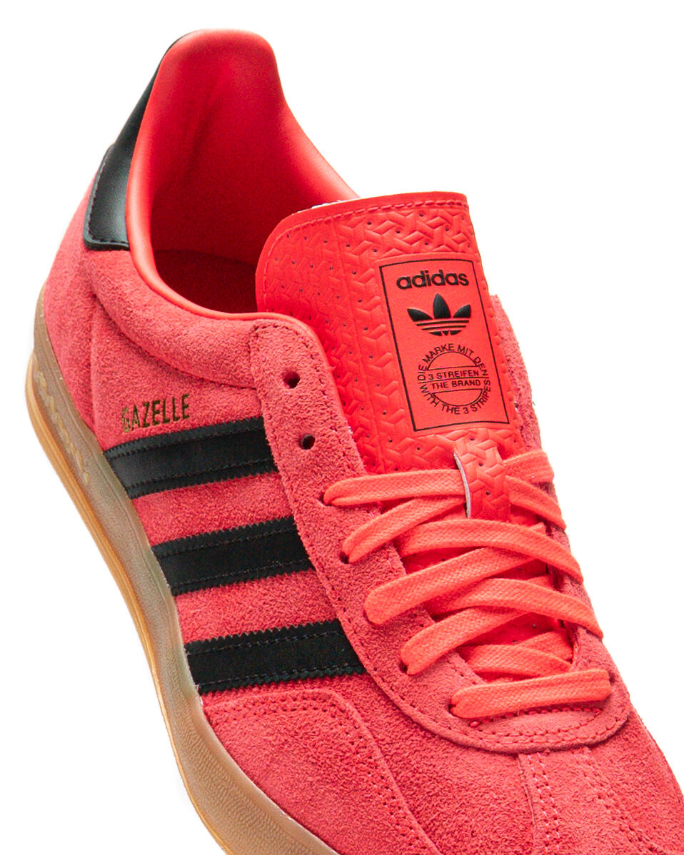 Adidas Gazelle Indoor 'Lucid Red/Core Black/Gold Metallic' - Image 16