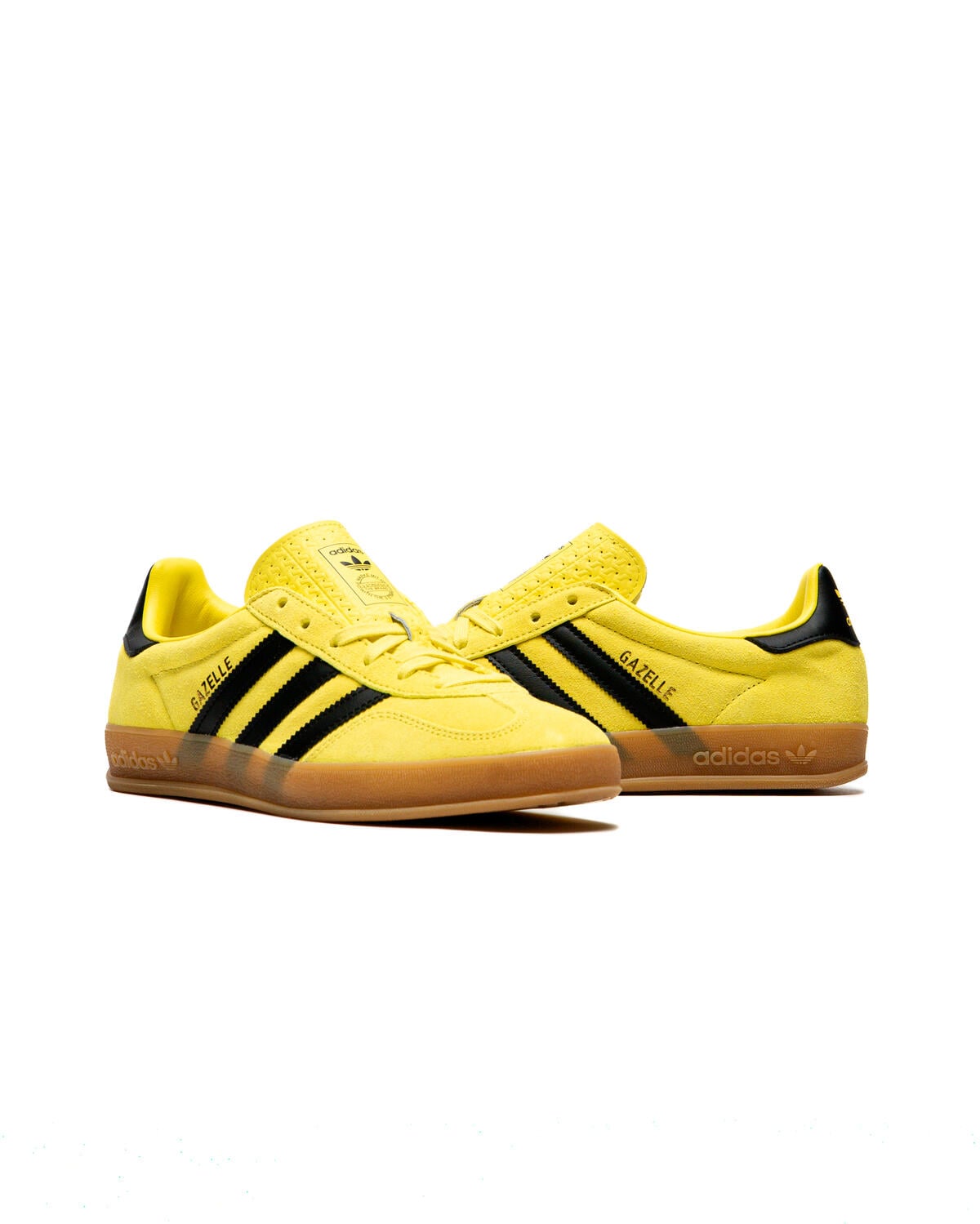 Adidas Gazelle Indoor Shock Yellow / Core Black / Gold Metallic - Image 19